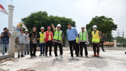 Bupati Sidoarjo Sidak Pembangunan RSUD R.T. Notopuro,Pengawasan Harus Diperketat.