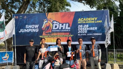 Atlet Berkuda Sidoarjo Dominasi Kejuaraan Berkuda di Klaten, Borong 11 Medali Emas