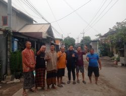 Pavinginasi Jalan di Kalitengah RT 01/02 Dusun Kedunganten.